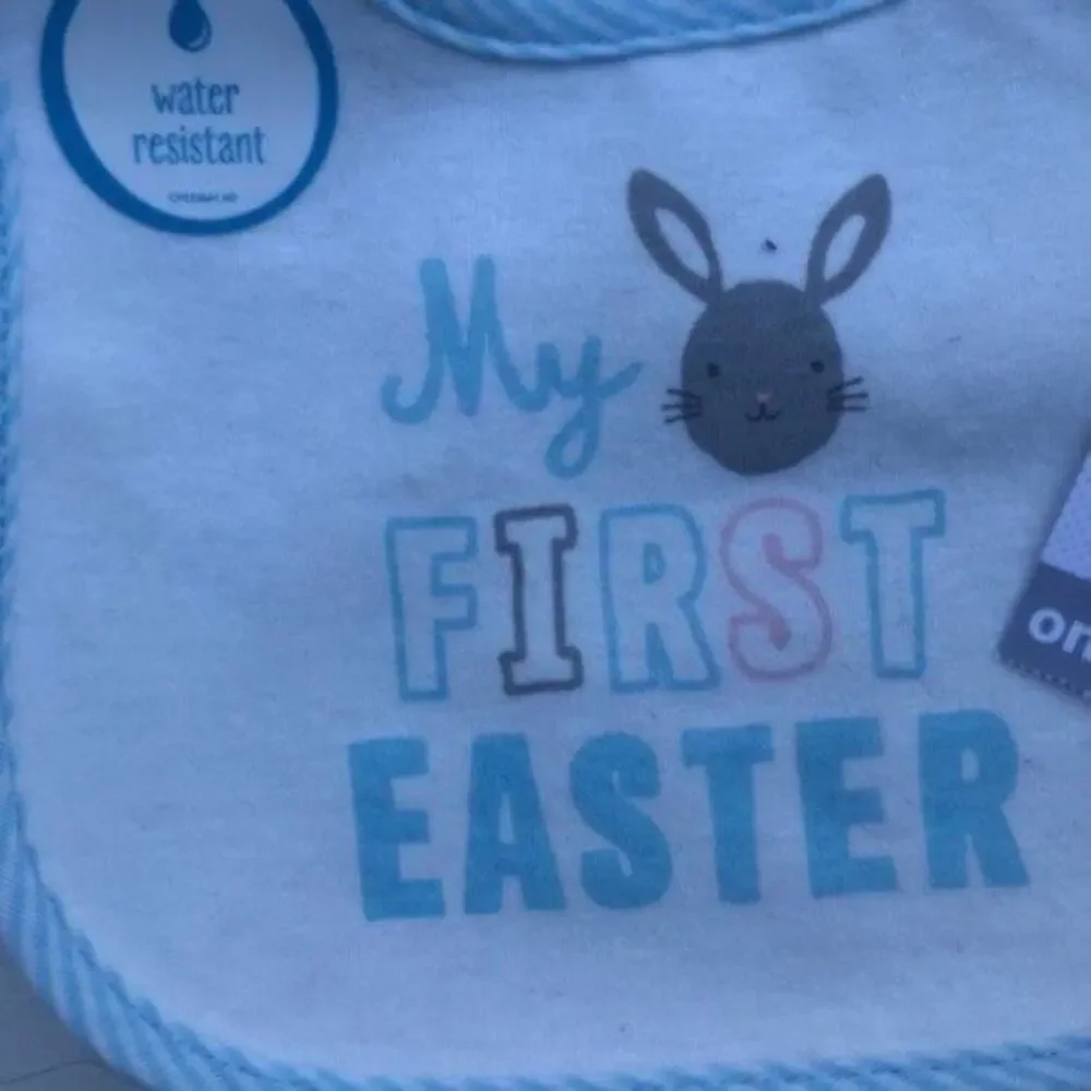 Carter's Baby Water Resistant My First Easter  Bib